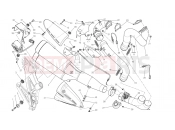 DUCATI Diavel Strada EXHAUST SYSTEM