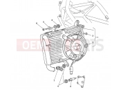 DUCATI 1998 Superbike 916 SPS WATER COOLER » COOLING SYSTEM