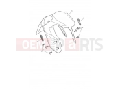 TRIUMPH Tiger 900 Rally Front Mudguard