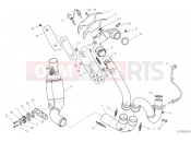 DUCATI 2019 Scrambler 1100 EXHAUST PIPE ASSY