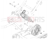 MOTOGUZZI V85 TT Strada E5+ (AU, JP) Shock absorber