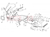 DUCATI Supersport 400 SS HALF FAIRING » PLASTICS