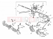 DUCATI Supersport 400 SS FRONT BRAKE SYSTEM DOUBLE DISC » BRAKING SYSTEM