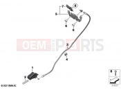 BMW Motorrad BMW 2018 C-Models C 400 X (0C09, 0C19) Luggage compartment lock | Luggage compartment lock