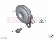 BMW Motorrad BMW 2018 C-Models C 400 X (0C09, 0C19) Horn | Horn