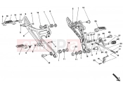 DUCATI Monster 600 FOOTREST » FRAME