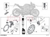 BMW Motorrad BMW 2022 M models M 1000 R (0E81, 0E83) Service, brakes