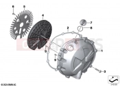 BMW Motorrad BMW 2022 M models M 1000 R (0E81, 0E83) Housing cover right