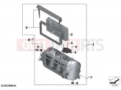BMW Motorrad BMW 2022 M models M 1000 R (0E81, 0E83) Intake silencer