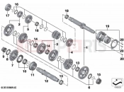 BMW Motorrad BMW 2022 M models M 1000 R (0E81, 0E83) Transmission shafts