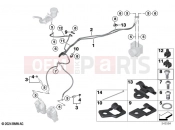 BMW Motorrad BMW 2022 M models M 1000 R (0E81, 0E83) Brake lines, front