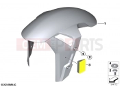 BMW Motorrad BMW 2022 M models M 1000 R (0E81, 0E83) Front-wheel cover