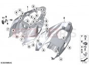 BMW Motorrad BMW 2022 M models M 1000 R (0E81, 0E83) Tail part
