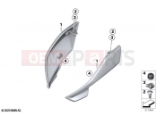 BMW Motorrad BMW 2022 M models M 1000 R (0E81, 0E83) Headlight panel