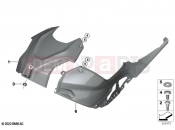 BMW Motorrad BMW 2022 M models M 1000 R (0E81, 0E83) Panel, fuel tank  2