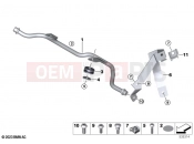 BMW Motorrad BMW 2022 M models M 1000 R (0E81, 0E83) Holder winglet