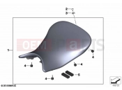 BMW Motorrad BMW 2022 M models M 1000 R (0E81, 0E83) Seat bench