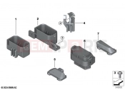 BMW Motorrad BMW 2022 M models M 1000 R (0E81, 0E83) OBD socket housing and holder