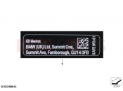 BMW Motorrad BMW 2022 M models M 1000 R (0E81, 0E83) Sign importer