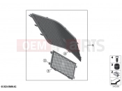 BMW Motorrad BMW 2022 M models M 1000 R (0E81, 0E83) Retrofitting radiator grille guards