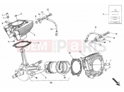 DUCATI Monster 900 CYLINDER - PISTON » ENGINE CASE