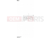 SUZUKI AN400A L2 (2012) Burgman 400 (E19, E24) 1 - GASKET SET