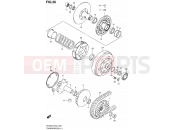 SUZUKI AN400A L2 (2012) Burgman 400 (E19, E24) 26 - TRANSMISSION (1)