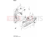 SUZUKI AN400A L2 (2012) Burgman 400 (E19, E24) 47 - FRONT COMBINATION LAMP (AN400AL2 E19)