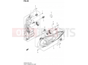 SUZUKI AN400A L2 (2012) Burgman 400 (E19, E24) 49 - FRONT COMBINATION LAMP (AN400ZAL2 E02)