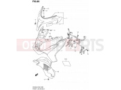SUZUKI AN400A L2 (2012) Burgman 400 (E19, E24) 86 - FRONT LEG SHIELD (AN400L2 E02)