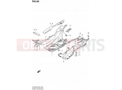 SUZUKI AN400A L2 (2012) Burgman 400 (E19, E24) 93 - REAR LEG SHIELD