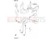 SUZUKI AN400A L2 (2012) Burgman 400 (E19, E24) 112 - HANDLEBAR (AN400L2 E02)