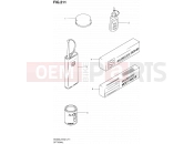 SUZUKI AN400A L2 (2012) Burgman 400 (E19, E24) 211 - OPTIONAL