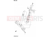SUZUKI AN400A L2 (2012) Burgman 400 (E19, E24) 154 - STEERING STEM (AN400L2 E19)