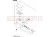 SUZUKI AN400A L2 (2012) Burgman 400 (E19, E24) 210 - REAR MASTER CYLINDER