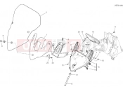 DUCATI Multistrada 1200 S Touring WINDSHIELD