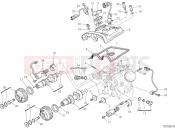 DUCATI Multistrada 1200 S Touring VERTICAL CYLINDER HEAD & TIMING SYSTEM