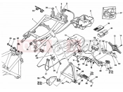 DUCATI Superbike 916 REAR FRAME DM003097&GT; » FRAME