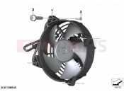 BMW Motorrad BMW 2024 C models C 400 X 21 (0C31, 0C33) Fan | Fan
