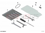 BMW Motorrad BMW 2024 C models C 400 X 21 (0C31, 0C33) Additional tool kit | Additional tool kit