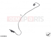 BMW Motorrad BMW 2024 C models C 400 X 21 (0C31, 0C33) Cable trunk light | Cable trunk light