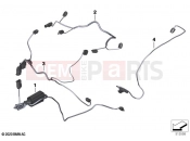 BMW Motorrad BMW 2024 C models C 400 X 21 (0C31, 0C33) Auxiliary cable | Auxiliary cable