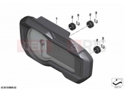 BMW Motorrad BMW 2024 C models C 400 X 21 (0C31, 0C33) Instrument cluster | Instrument cluster
