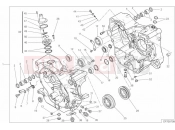 DUCATI 2020 Scrambler Cafe Racer Half-Crankcases Pair