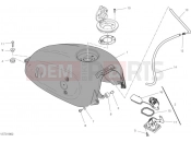 DUCATI 2020 Scrambler Cafe Racer Fuel Tank