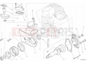 DUCATI Scrambler Classic HEAD HORIZONTAL - DISTRIBUTION
