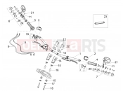 Handlebar - Controls - Motoguzzi V9 Bobber 850 SE E5 (EU) 2024