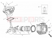 DUCATI Supersport 600 SS CYLINDER - PISTON » ENGINE CASE