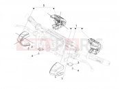 Selectors - Switches - Buttons - Piaggio Beverly 400 HPE E5 (EU) 2021