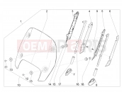 Windshield - Glass - Piaggio Beverly 400 HPE E5 (EU) 2021